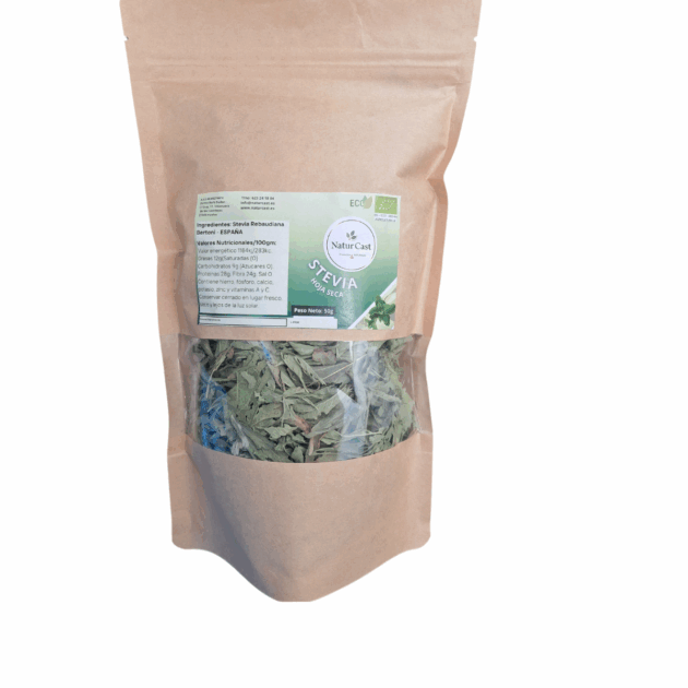 Stevia Hoja Seca Bolsa de papel Doypack