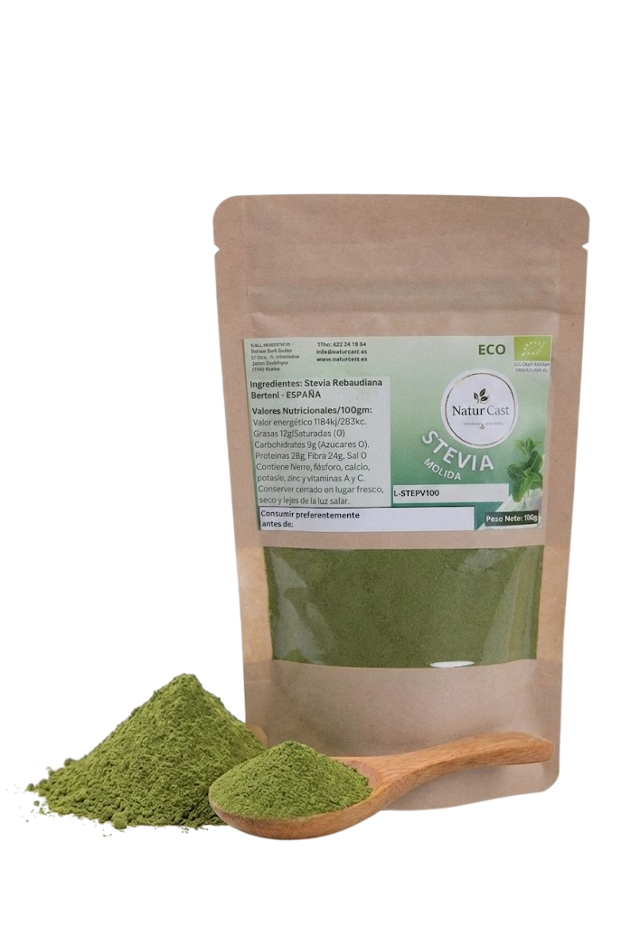 Stevia molida Photoroom